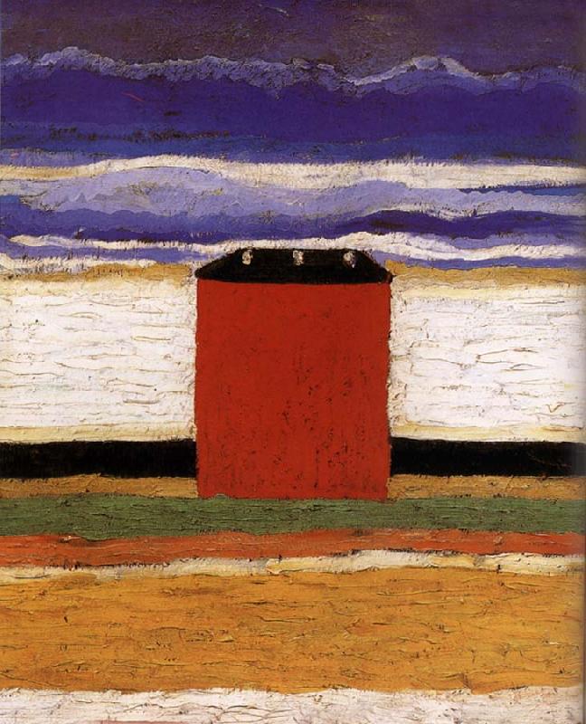 Kasimir Malevich Red House oil painting image
